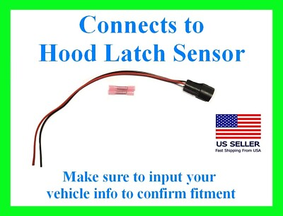 #ad fits Navigator Expedition Hood Latch Ajar Sensor Connector Pigtail Plug Wiring $29.99
