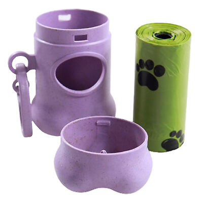 #ad Garbage Bag Dispenser Practical Durable Dog Waste Bag Dispenser 5 Colors $8.36