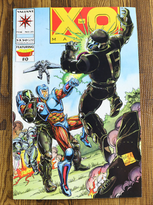 #ad 1994 Valiant Comics X O MANOWAR #25 FN FN $2.40