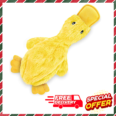 #ad Best Pet Supplies Crinkle Dog Toy for Small Medium Cute No Stuffing Duck $7.40
