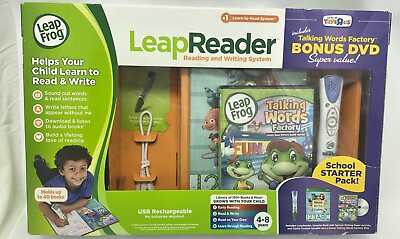 #ad LeapFrog Leap Reader Reading and Writing System Rechargeable Pen NEW OPEN BOX $49.95