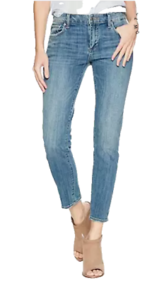 #ad Lucky Brand Mid Rise Boyfriend Sienna Jeans Blue 8 29 B19 $19.99