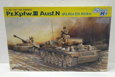 #ad 1 35 WW.II. German Panzer III Ausf.N Model No. 501st Heavy Tank Battalion Afr $71.76