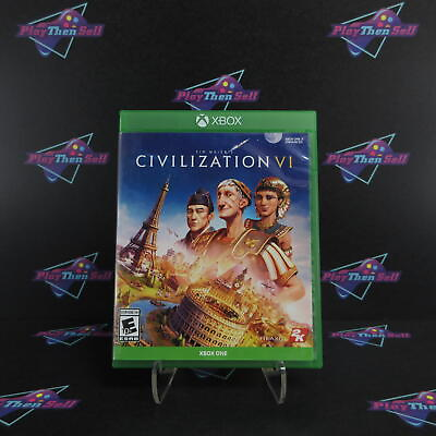 #ad Sid Meier#x27;s Civilization VI Xbox One Complete CIB $15.95