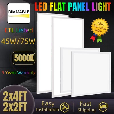 #ad Wholesale Price 2X2 FT 2X4 FT LED Recessed Mount Panel Light 0 10V Dimmable $231.00