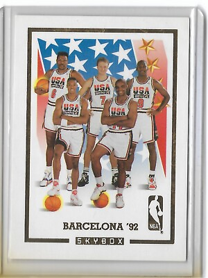 #ad USA OLYMPIC Dream Team Basketball Cards amp; Books 1991 96 Jordan Magic Bird $4.99