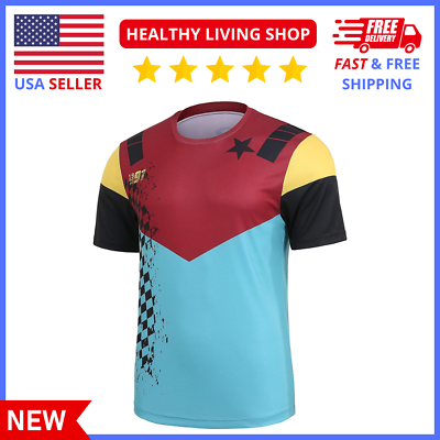 #ad Comfortable Men#x27;s Mountain Biking Shirt Size: Large Ideal for Outdoor Activity $15.12