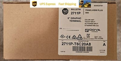 #ad 2711P T6C20A8 New Factory Sealed Allen Bradley 1 YEAR WARRANTY FAST DELIVERY 1PC $3245.00