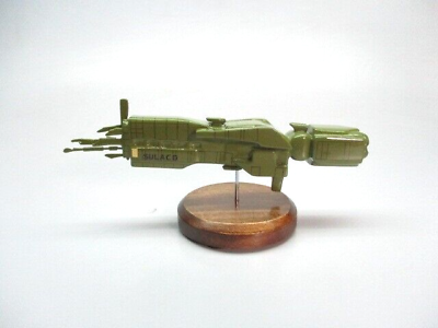 #ad USS Sulaco Fictional Spaceship Desktop Mahogany Kiln Dried Wood Model Small New $519.00