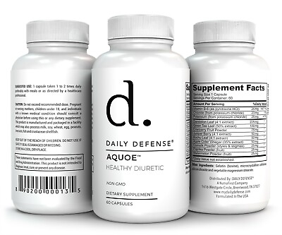 #ad 3x Anti Bloat Diuretic Water Retention Pills Vitamin B6 Potassium amp; Dandelion $39.95