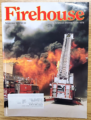#ad Firehouse Magazine November 1995 Strategic Decision Making W.PA Memorial etc. $9.00