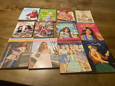 #ad 12 American Girl Books Assorted Mix Kids Children Kit Molly Kalani Grace $22.50