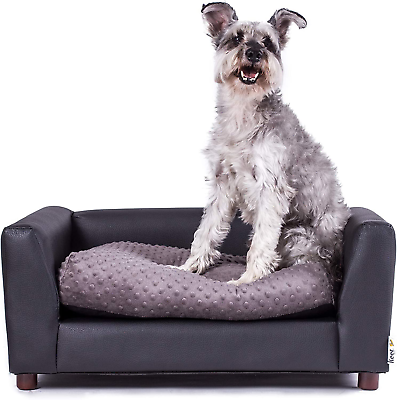 #ad Fluffy Deluxe Pet Bed Charcoal Medium $131.99