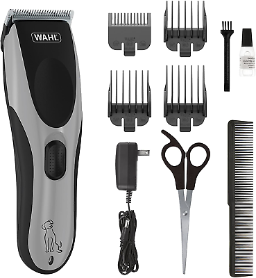 #ad WAHL Professional PET CLIPPERS Dog Grooming Kit Heavy Duty Trimmer Thick Hair US $55.01