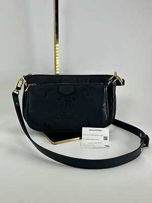 #ad Auth Louis Vuitton Multi Pochette Accessories Monogram Empreinte Shoulder Bag $2600.00