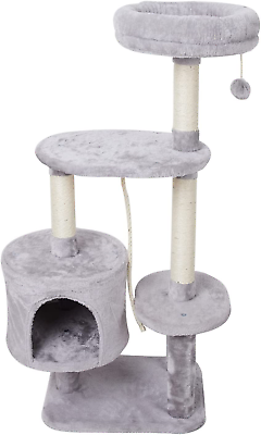 #ad MIAO PAW 6Cat Tree Tower Condo Sisal Post Scratching Furniture Activity Center $56.04