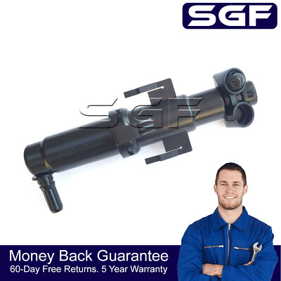 #ad SGF 61677149885 Headlight Washer Nozzle Right For BMW F10 F07 520i 525i 528i 530 GBP 19.44