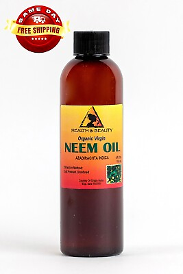 #ad #ad NEEM OIL ORGANIC UNREFINED VIRGIN by Hamp;B Oils Center COLD PRESSED RAW PURE 4 OZ $6.88