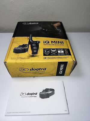 #ad Dogtra iQ Mini Rechargeable Waterproof Mini Dog Training not complete $50.00