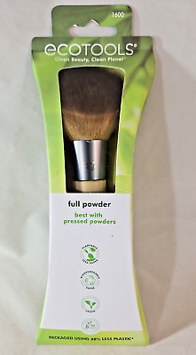 #ad EcoTools Full Powder Brush Best With Pressed Powder #1600 $7.25