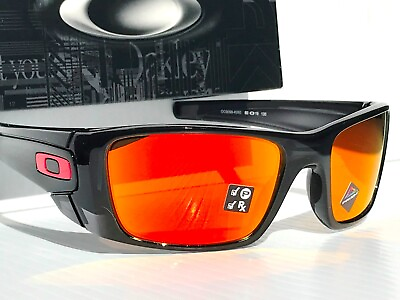 #ad OAKLEY FUEL CELL Black Ink DUCATI Red icon POLARIZED PRIZM Ruby Sunglass 9096 K0 $128.87