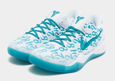 #ad Nike Kobe 8 Protro Aqua White Radiant Emerald White Mens Size 6.5 FQ3549 101 NEW $259.99