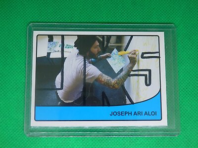 #ad THE ART HUSTLE SERIES 1 AUTOGRAPHED JOSEPH ARI ALOI CARD $14.24