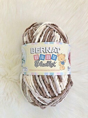 #ad Bernat Baby Blanket Yarn 220 Yards Little Sandcastles $12.01