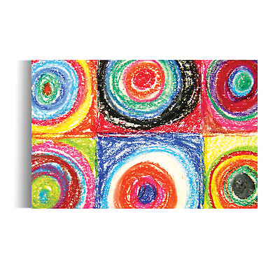 #ad Home Wall Art DecorAbstract Wall ArtCanvas Repro quot;Colorsquot; by Wassily Kandinsky $79.00