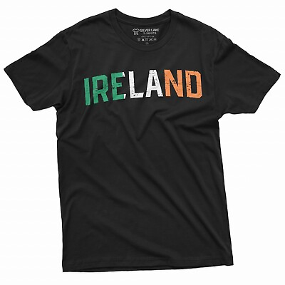 #ad Ireland National Flag Tee Eire Shirt Irish Gifts Ireland Patriotic Shirt $16.55