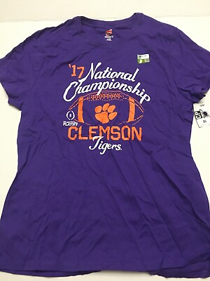 #ad Clemson Tigers Official National Championship Juniors Teens Girls Size Large NEW $9.99
