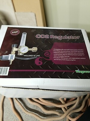 #ad co2 regulator hydroponics Viagrow $47.00