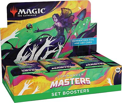 #ad Magic: The Gathering Commander Masters Set Booster Box $599.99