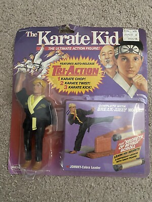 #ad The Karate Kid Johnny 1986 Complete Break Away Wall Tri Action NEW Rare $1000.00