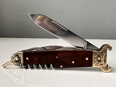 #ad Folding knife HUNTING RARE DOG FOLDING KNIVES factory $199.99