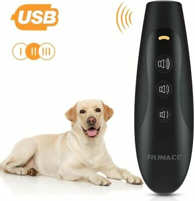 Pet Ultrasonic Anti Barking Device Dog Bark Control Stop Repeller Tool Outdoor $14.99