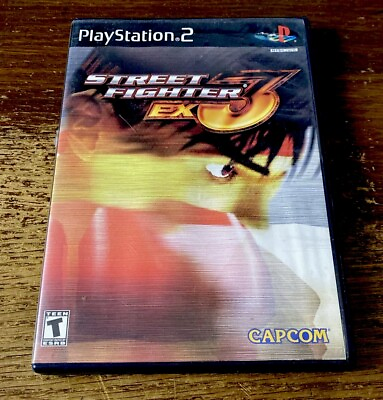 #ad Street Fighter EX3 PS2 PlayStation 2 Tested Working Fast Shipping $20.67