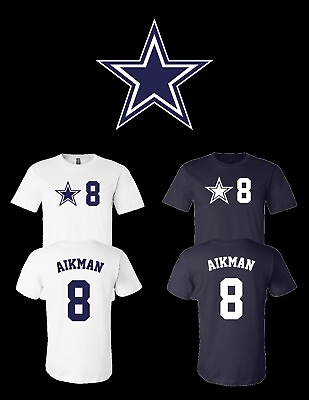 #ad Troy Aikman #8 Dallas Cowboys Jersey player shirt $15.99
