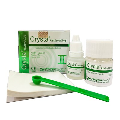 #ad Prevest Crysta II Restorative Aesthetic Fine Particle Glass Ionomer Restorative $24.99