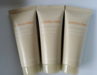 #ad LOT of 3 AVEDA MEN PURE FORMANCE SHAVE CREAM FOR MEN 1.4 Oz each NEW $23.10