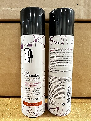 #ad Style Edit Root Concealer Touch Up Spray Auburn Red DUO PACK $23.99