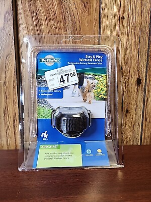 #ad PetSafe Free to Roam Wireless Fence Add A Pet Receiver Collar Brand New Sealed $102.97