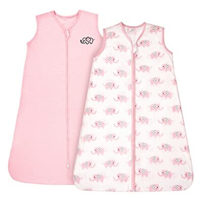 #ad Sleep Sack 2 Pack Baby Wearable Blanket with 2 Way Zipper Extra Soft Cotton... $27.53