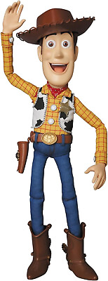 #ad MEDICOM TOY ULTIMATE WOODY TOY STORY 385mm Action Figure w Tracking NEW $370.19