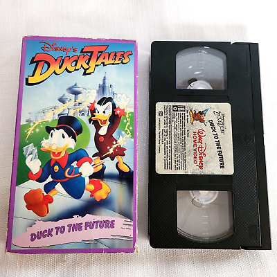 #ad Disneys Ducktales Duck to the Future VHS 1991 ** BUY 2 GET 1 FREE ** $3.57