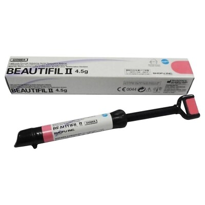 #ad SHOFU Beautifil II 4.5g Dental Composite Fluoride Releasing Shade Free II Ship $39.99