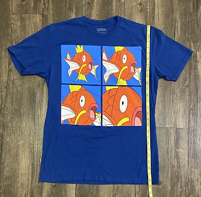 #ad Pokémon Magikarp Grid T Shirt BOXLUNCH SIZE MEDIUM $20.99