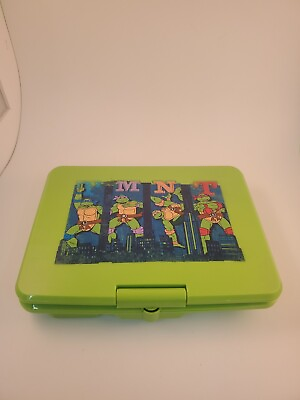 #ad TMNT Portable DVD Player With Carrying Case Tested And Works Tmnt700 $54.32