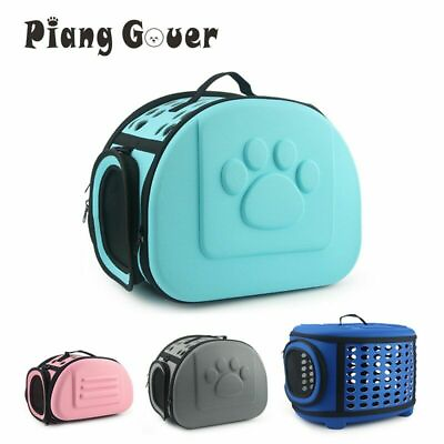 Pet Carrier Solid Bag Portable Foldable Travel Pet Bag Carrying Shoulder Dog Bag $45.00