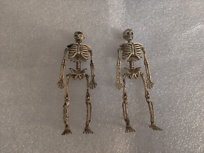 #ad Halloween Skeleton Pair Props Plastic $10.75